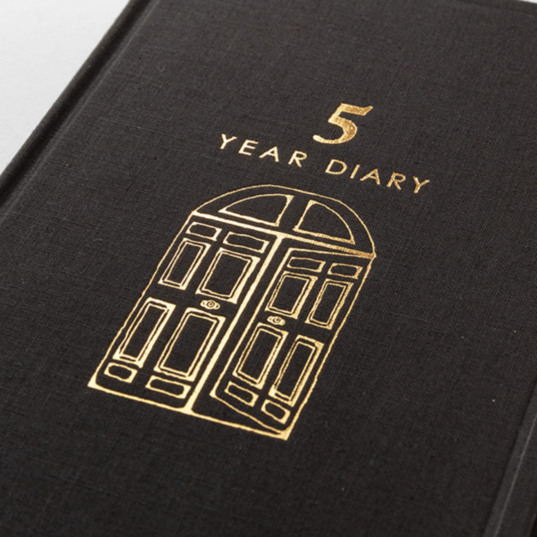 Midori 5-Year Diary Gate Journal – Premium Japanese MD Paper
