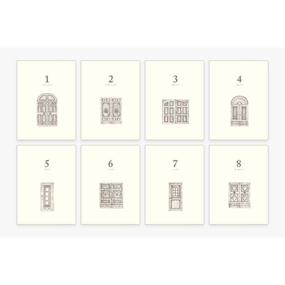 Midori 3-Year Diary Gate Mini MD Notebook