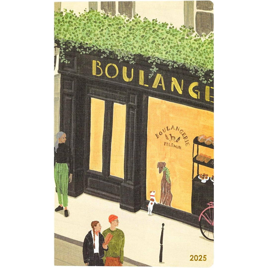 Paris-style Illustration 2025 Planner Schedule Book B6