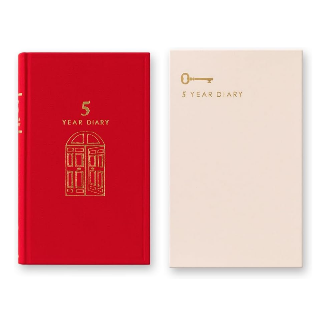 Midori 5-Year Diary Gate Journal – Premium Japanese MD Paper