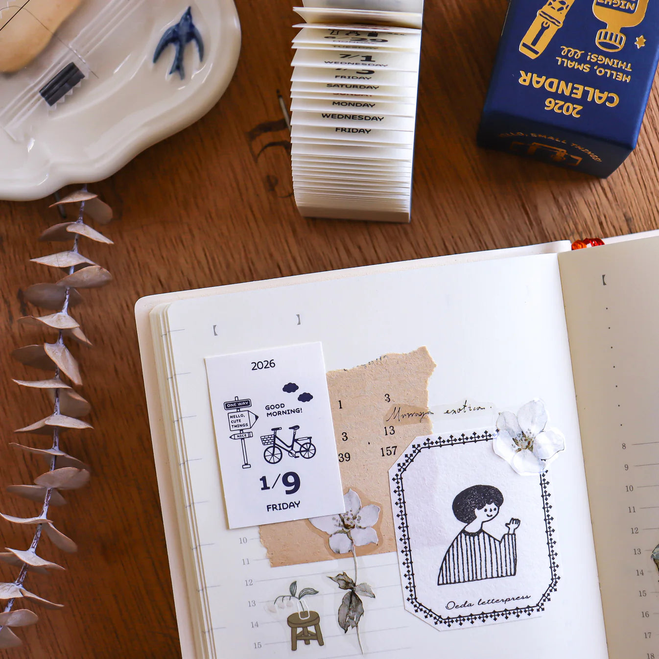 Eric small things 2026 mini daily calendar (Limited Edition)