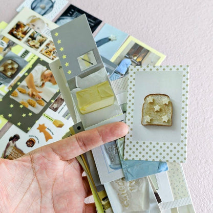 Butter Theme Sticker and Design Paper Pack