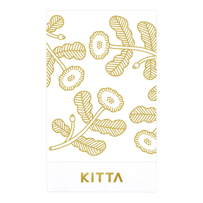 KITTA FLAKE Transfer Gold Foil Rub-On Sticker