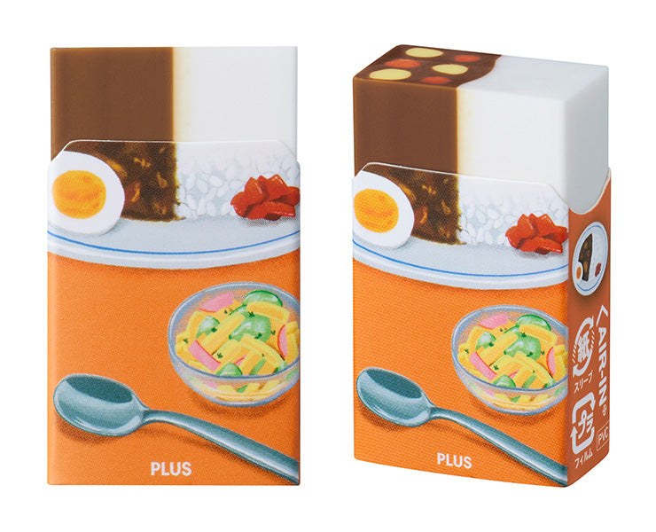 Limited-edition Plus Air-in erasers Cafe food