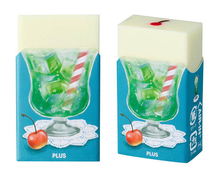 Limited-edition Plus Air-in erasers Cafe food