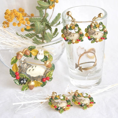 Studio Ghibli My Neighbor Totoro Sleeping Totoro Brooch
