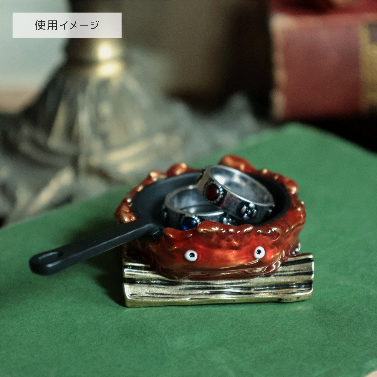 Howl's moving castle calcifer's antique tray | Studio Ghibli