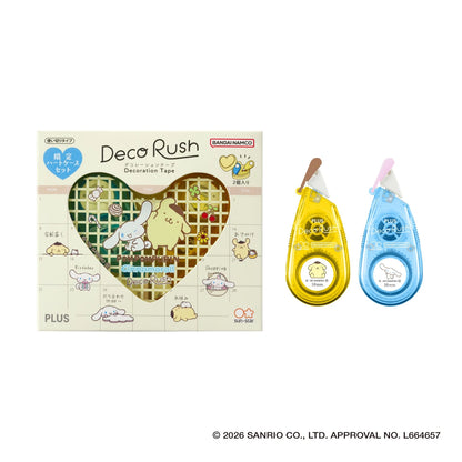 Sanrio Deco Rush Heart Case Set – Limited Edition Decoration Tape