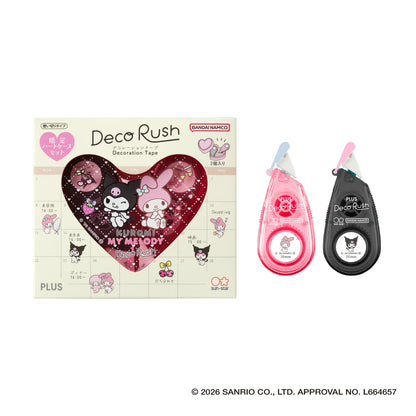 Sanrio Deco Rush Heart Case Set – Limited Edition Decoration Tape