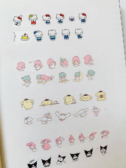 Sanrio Deco Rush Heart Case Set – Limited Edition Decoration Tape