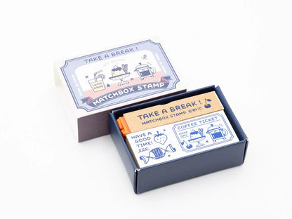 eric x SANBY Japan wooden rubber stamp