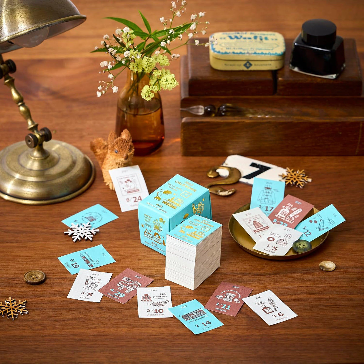 eric Small Things 2027 Mini Daily Tear-Off Calendar