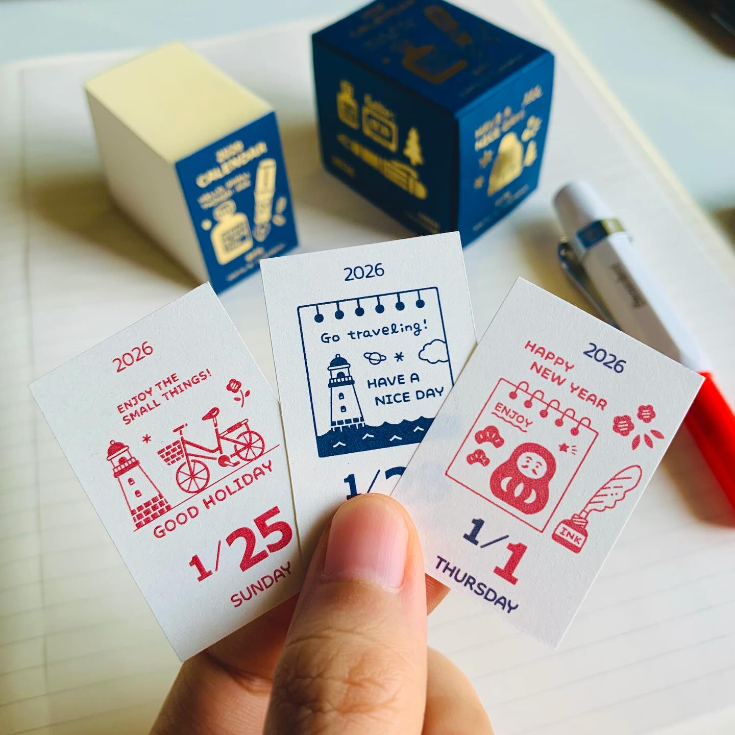 Eric small things 2026 mini daily calendar (Limited Edition)