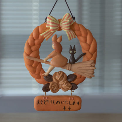 Studio Ghibli Kiki’s Delivery Service Bakery Bread Wreath Wall Decor