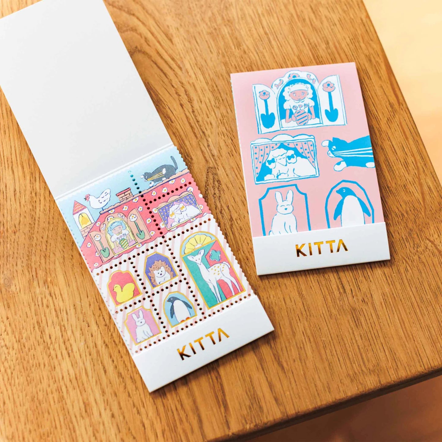 KITTA Pre-cut washi tape stickers (Spring) Limited Edition