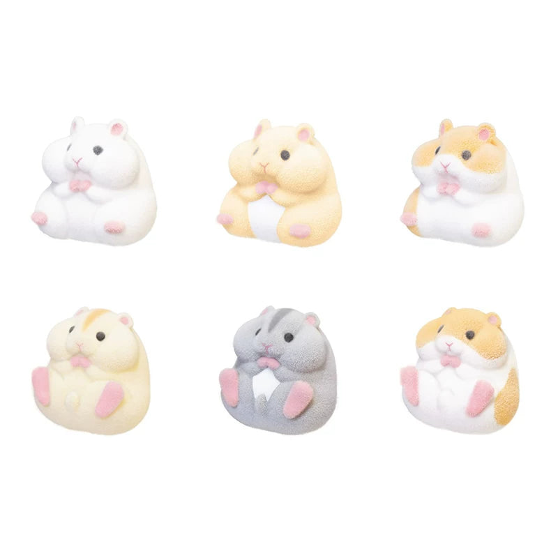 Yawamochi Hamster Milky Vol.2 Squishy Hamster Gachapon Toy
