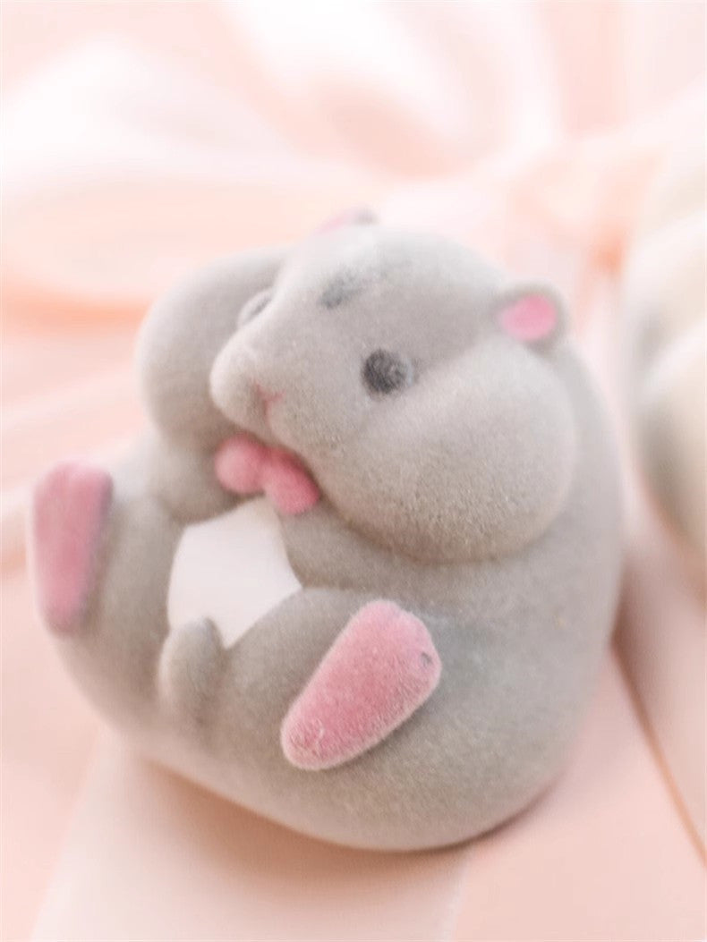 Yawamochi Hamster Milky Vol.2 Squishy Hamster Gachapon Toy