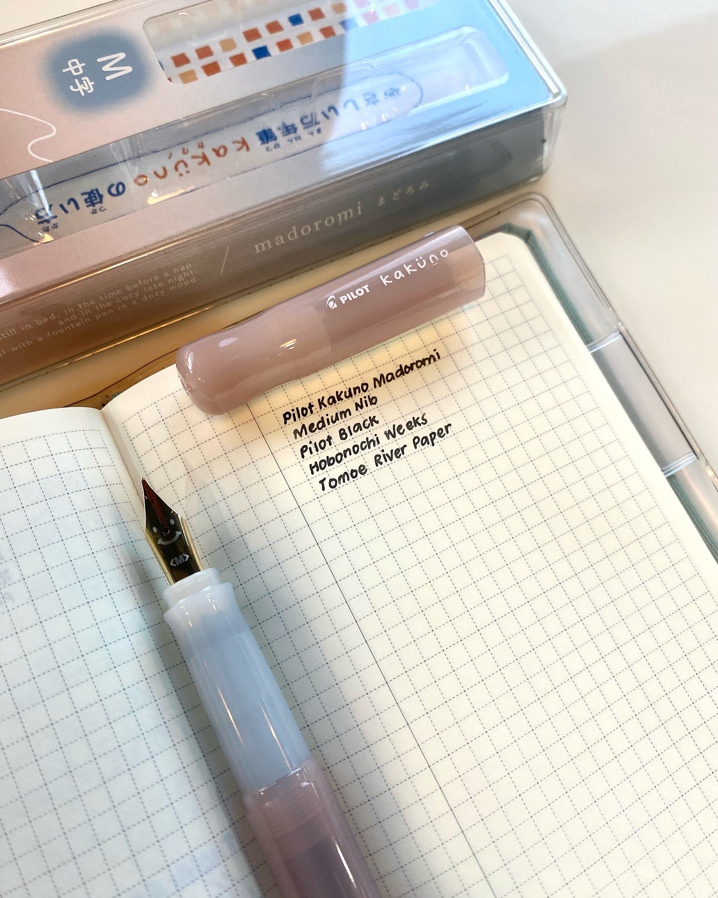 Pilot Kakuno Fountain Pen Madoromi Color Series