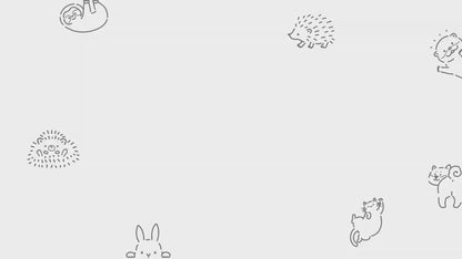 Sun-Star Pyokkori 3-in-1 Planner Animal Decorative Stamp