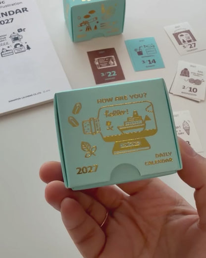 eric Small Things 2027 Mini Daily Tear-Off Calendar
