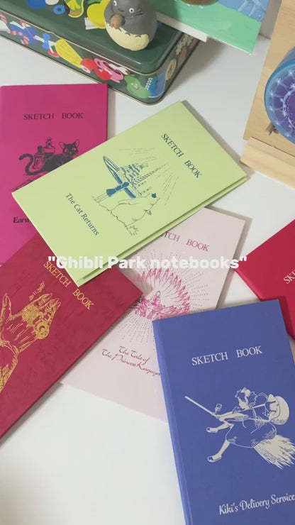 Studio Ghibli Pocket Journal Notebook | Kiki's Delivery Service, Howl's Moving Castle, Porco Rosso & More