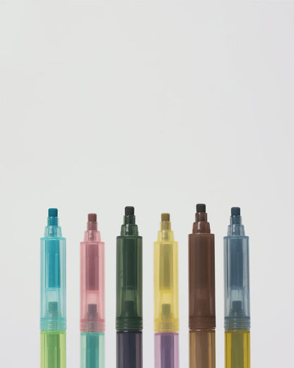 MIDORI Join Dots 3-Color Dot Pen – Japanese Journaling Marker/ Highlighter