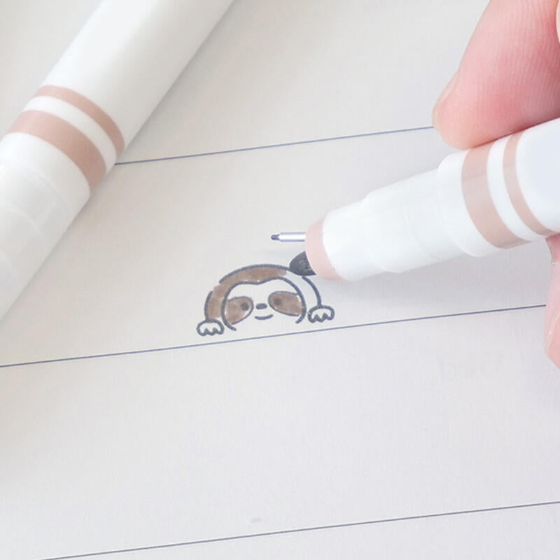 Sun-Star Pyokkori 3-in-1 Planner Animal Decorative Stamp