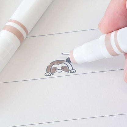 Sun-Star Pyokkori 3-in-1 Planner Animal Decorative Stamp