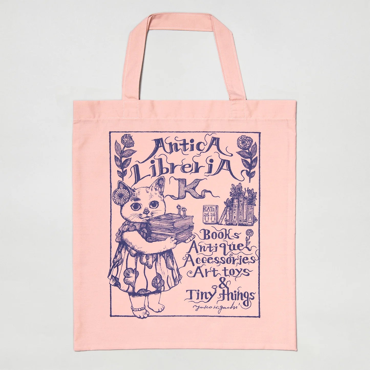 Higuchi Yuko designer cotton tote bag